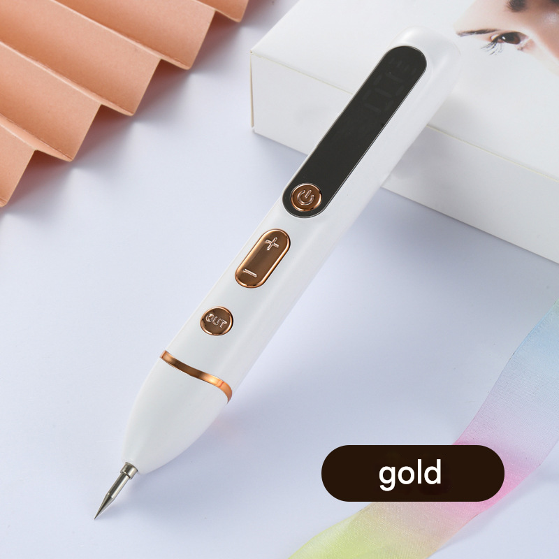 Professional Electric Mole & Dark Spot Remover Pen - Advanced Plasma - Gold