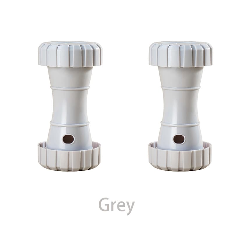 2 Pack（Grey）: Cat and Dog Treat Dispenser Toy - Interactive,, Bite-Resistant