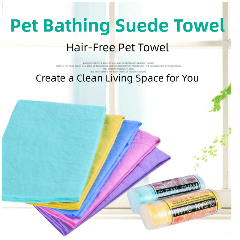 2-Pack Large Size Super Absorbent Quick Drying Pet - Size 65 × 42 cm Large