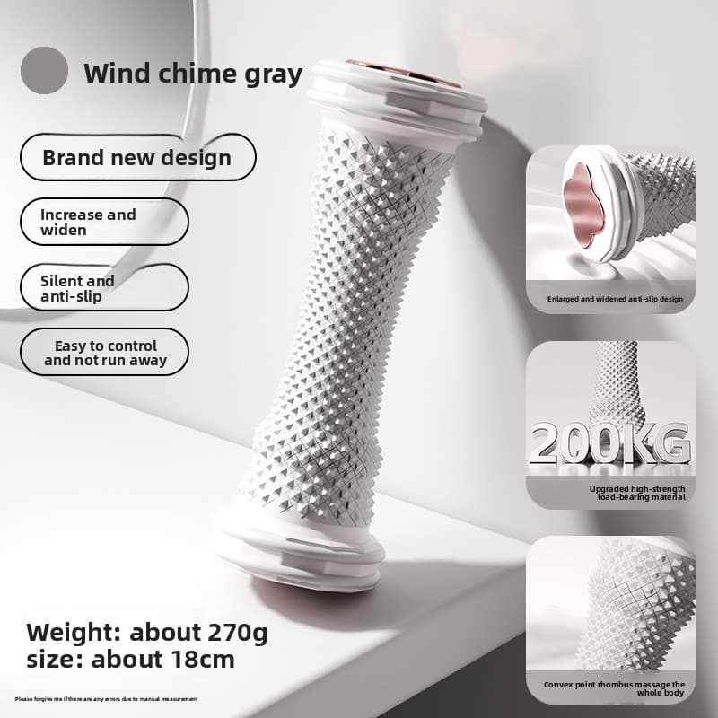 Grey Foot Massage Roller for Arch Support and Plantar Fasciitis - Grey Tool