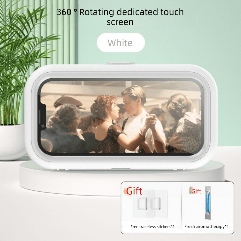 Waterproof Shower Phone Holder Wall Mount with Aromatherapy - 360° Rotating