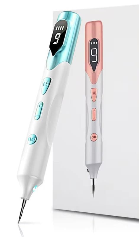 Professional 9-Level Skin Tag & Spot Remover Pen - USB Rechargeable - Blue