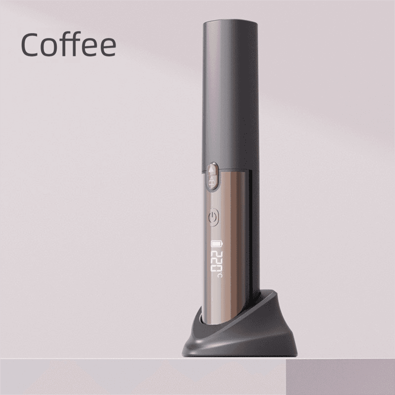Coffee 2-in-1 Wireless Hair Styler with 4 Temperature Settings, Dual