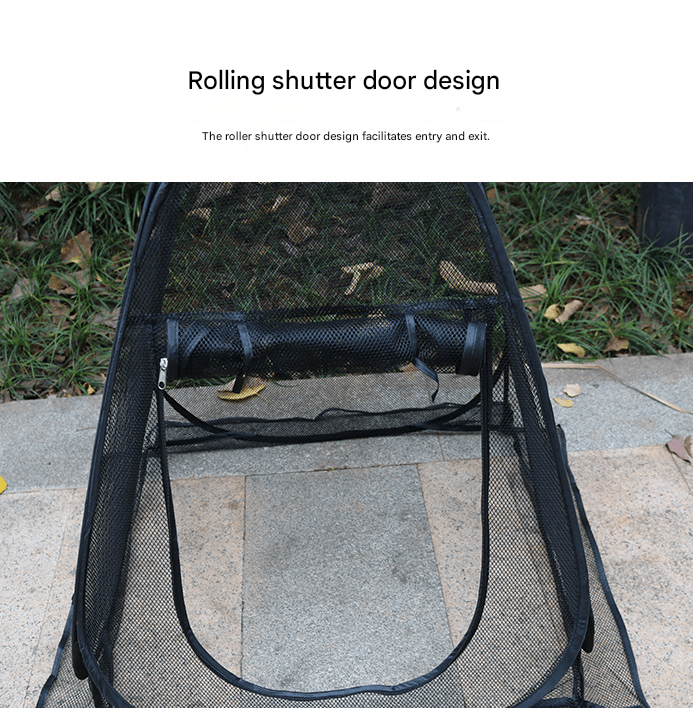 Portable Outdoor Mosquito Net Tent - Pop-Up Breathable Mesh Shelter