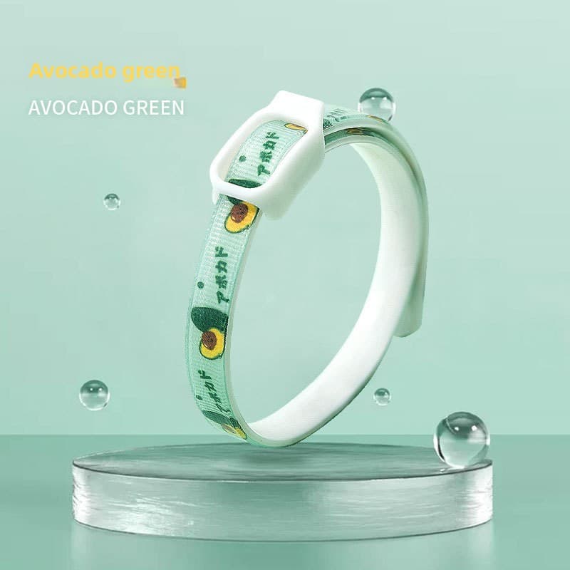 2-Pcs Green Pet Insect Repellent Collar with Plant-Based Essential - 52 cm