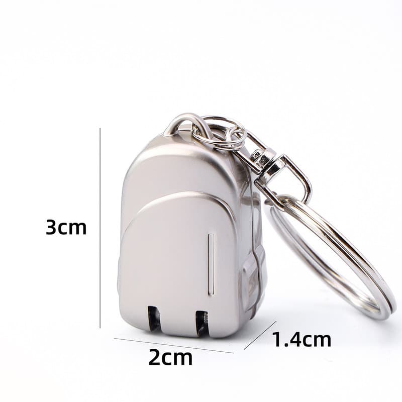 Small Backpack Style Champagne Gold Compact Folding Nail Clippers