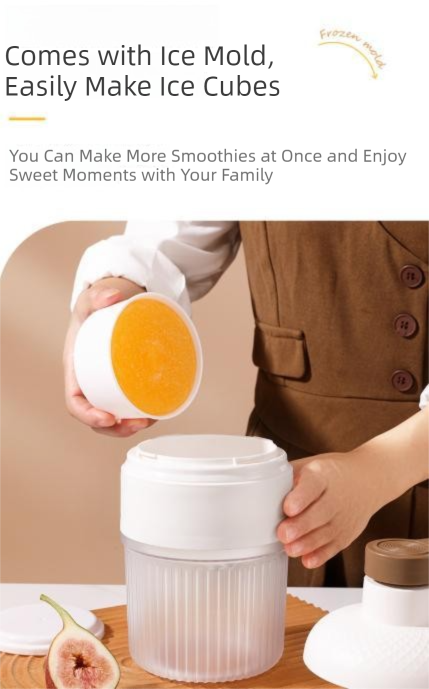 Manual Ice Shaver Machine Portable Hand-Crank Snow Cone Maker for Home Use