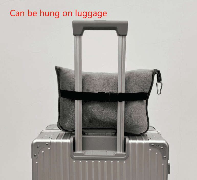 Grey Multi-Function 2-in-1 Travel Blanket with Storage - 50 x 60