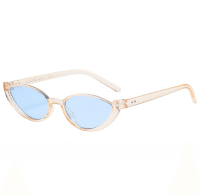 Light tea-coloured Frame With Blue Flakes 2-Piece - Light Tea Coloured Blue