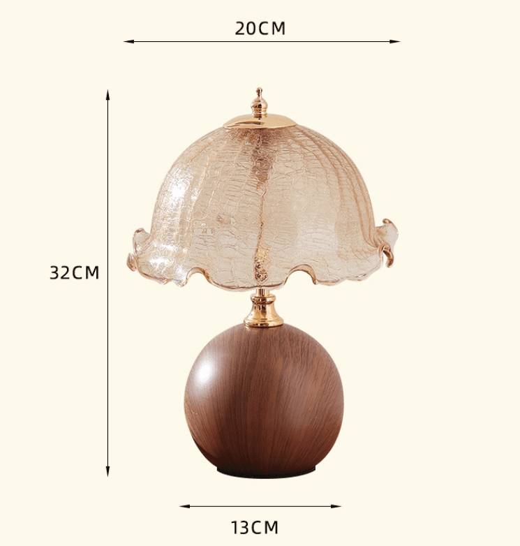 Warm Light French-Inspired Bedside Lamp - Modern Minimalist Warm Light