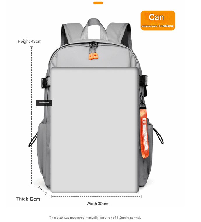 Black Professional Business and Travel Backpack - Large Capacity 15.6 Inch