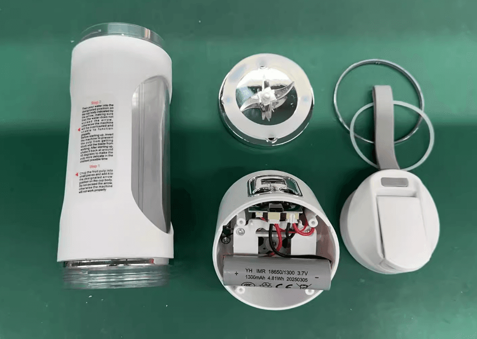 Portable Blender USB Rechargeable Juicer Cup Personal Smoothie Maker