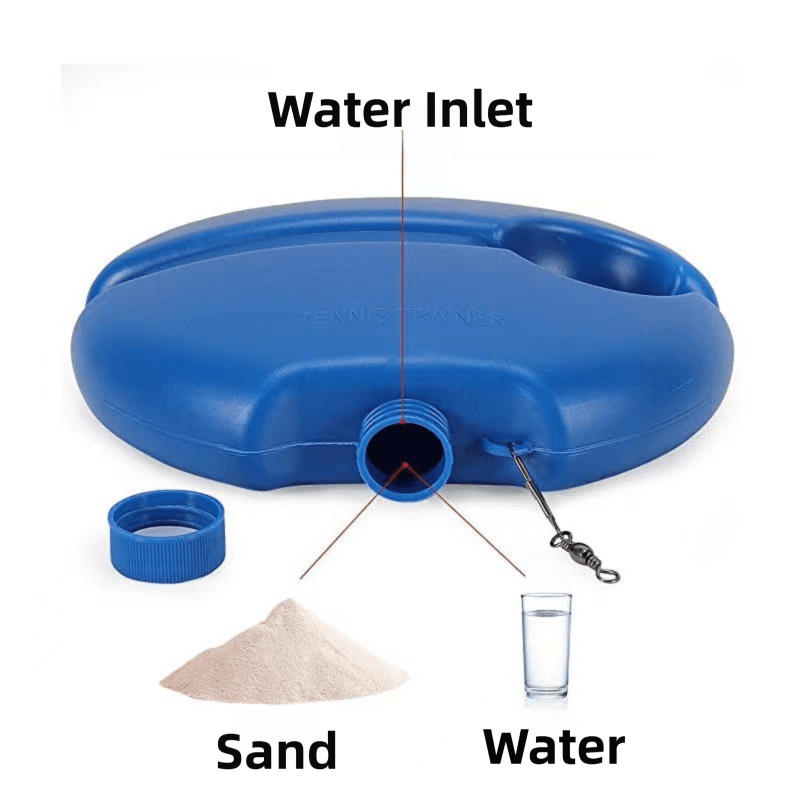 Portable Self-Study Tennis Training Set - Tennis Rebounder