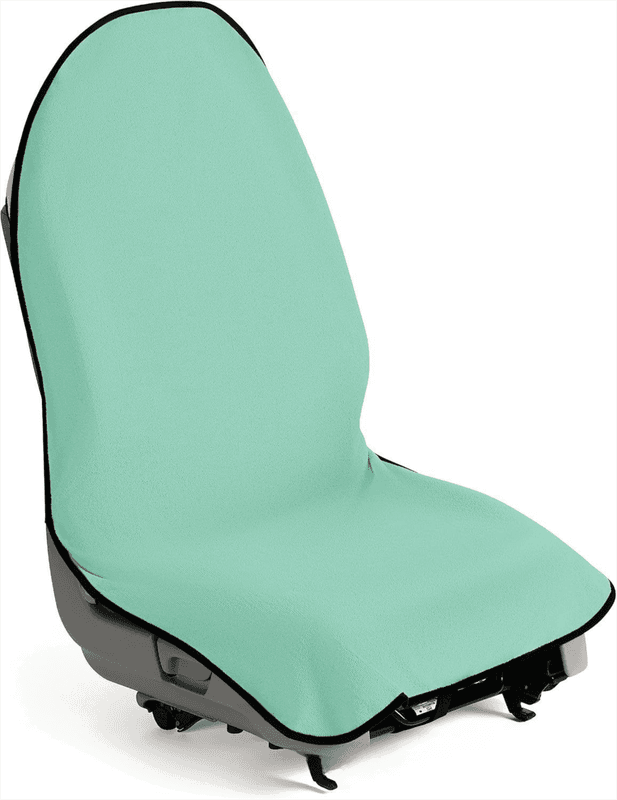 Mint Waterproof Towel Car Single Seat Cover - Universal Non-Slip