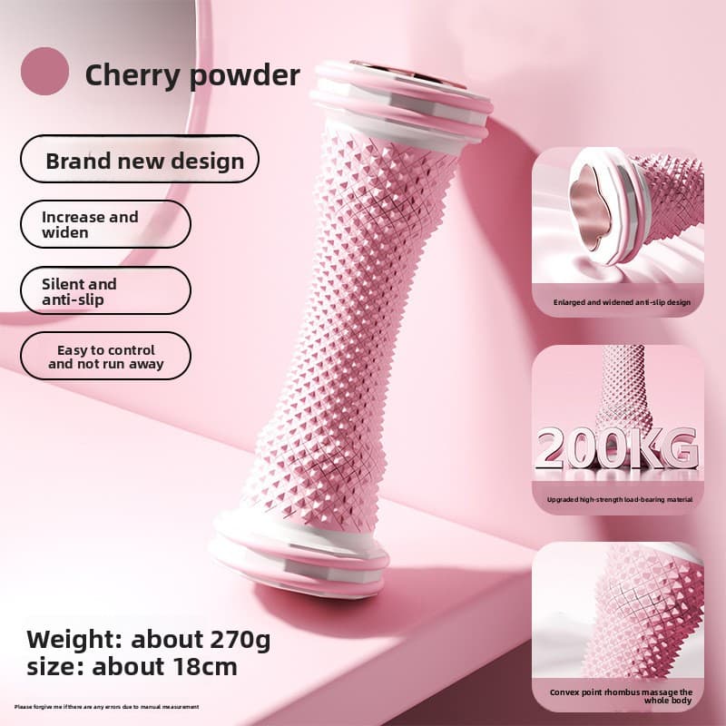Pink Foot Massage Roller for Arch Support and Plantar Fasciitis - Pink Tool