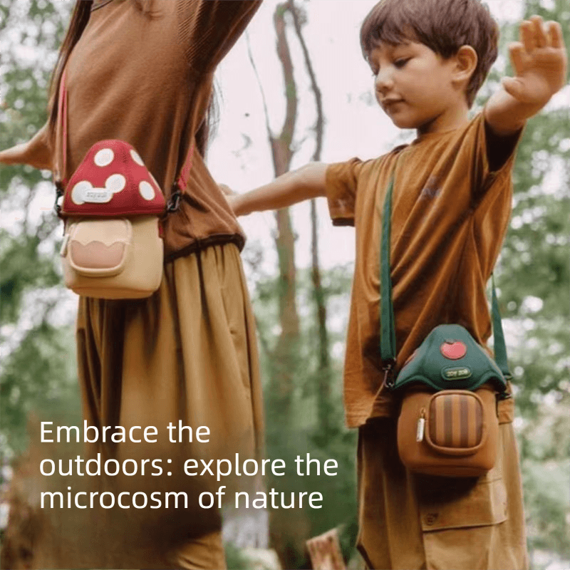 Red Crossbody Bag for Kids - Lightweight, & Perfect for Outdoor Adventures