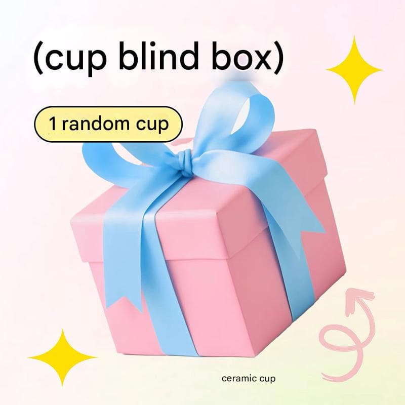 Random Color Surprise Cup Mystery Box - Receive One Random Mug, Tumbler or