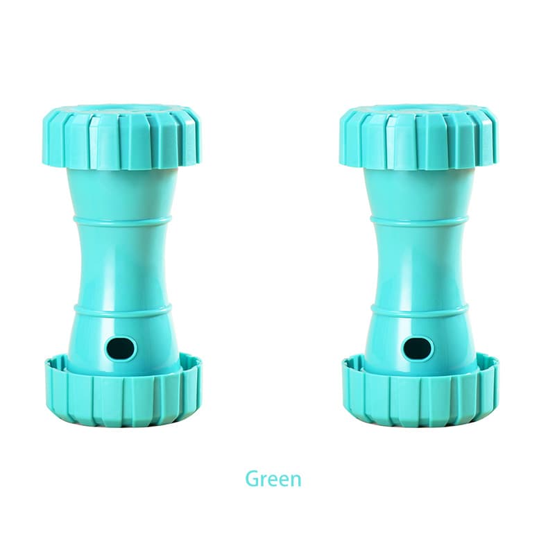 2 Pack（Green）: Cat and Dog Treat Dispenser Toy - Interactive