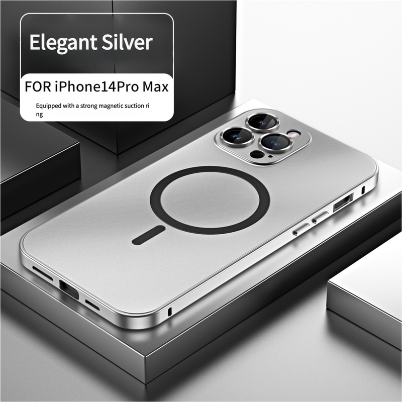 Innovative Detachable Backplate Case for iPhone 14 Pro Max - Silver