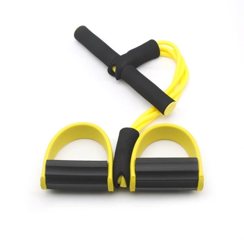 Yellow Home Multi-Function Foot Pedal Resistance Trainer - 4-Strand - Unisex
