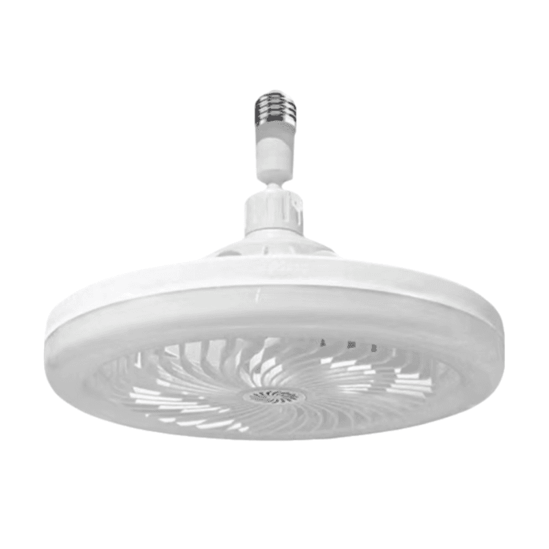 White Quiet Remote LED Ceiling Fan Light with Aromatherapy Slot