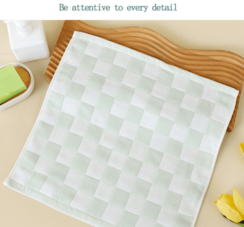 Purple Ultra-Soft 100% Cotton Gauze 6-Piece Towel Set - Purple Gauze
