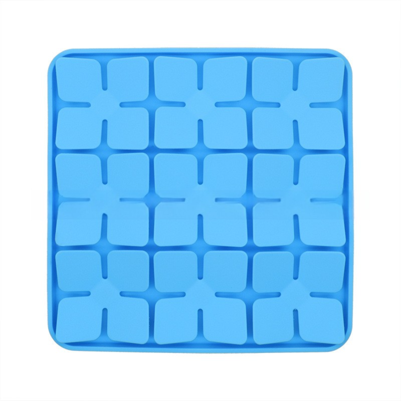 Blue Food-Grade Silicone Pet Lick Mat for Perfect Distraction - 3D Textured