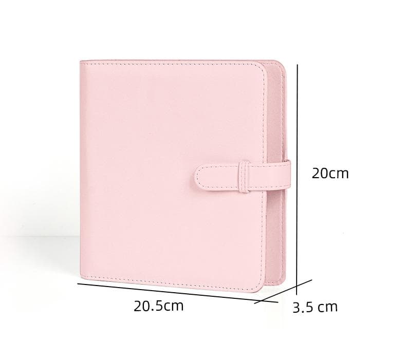 PU Leather Instant Photo Album - Holds 288 Photos, Compatible - Black
