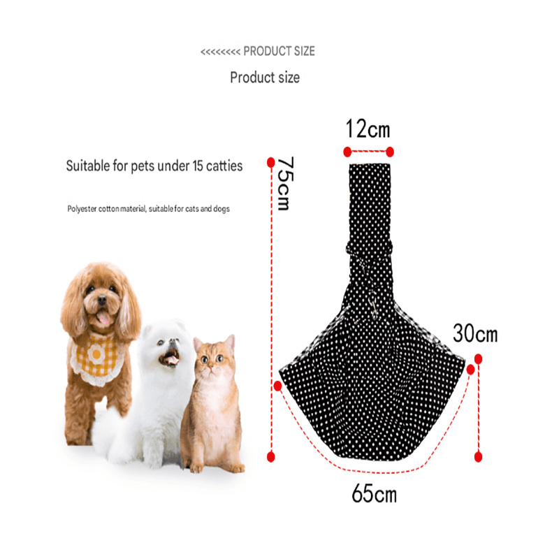 Grey Pet Carrier Backpack - Shoulder Bag for Cats and Dogs, Ideal