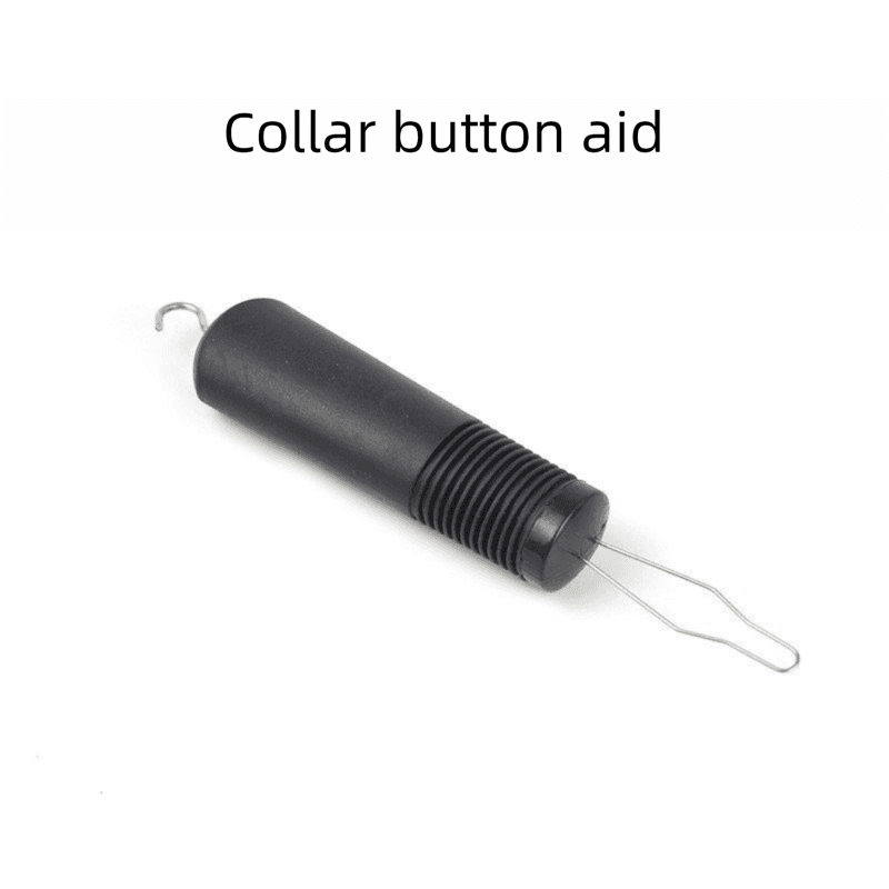 Black Dressing Aid Tool - Button & Zipper Assistant for Elderly and People