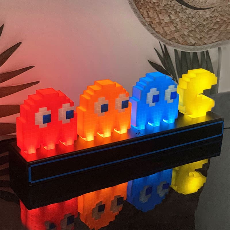 Pac-Man Night Light Set with 3-Level Dimming