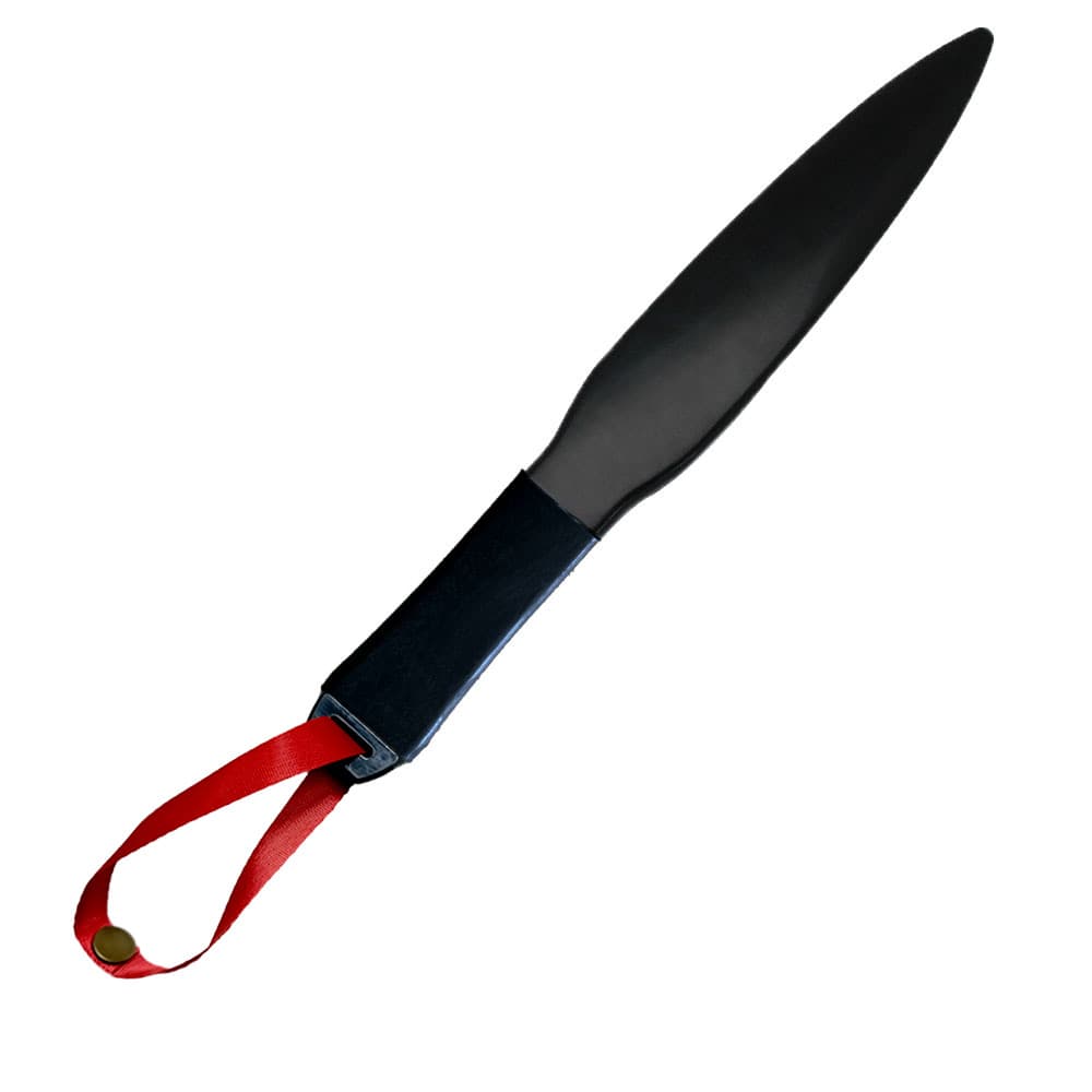 Black Handle + Red Lanyard Heavy-Duty Dog Training - Black Red Heavy Duty