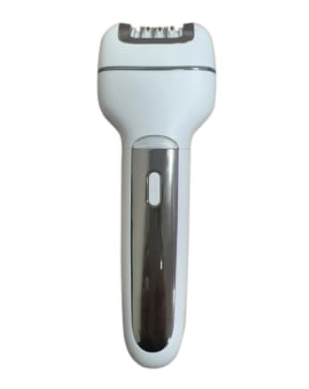 3-in-1 Ladies Electric Epilator, Shaver & Callus Remover with LED - Gray