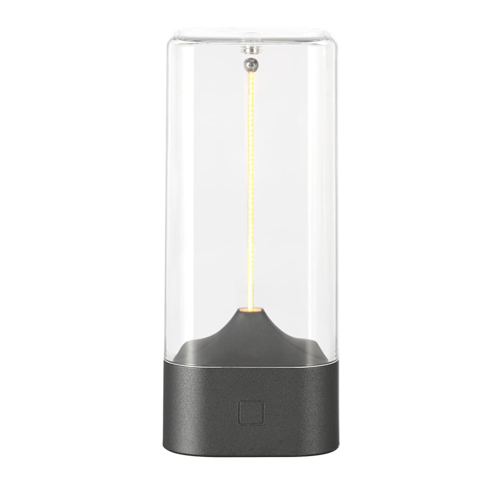 Magnetic Levitating Night Light with Flexible LED - USB-C - Black
