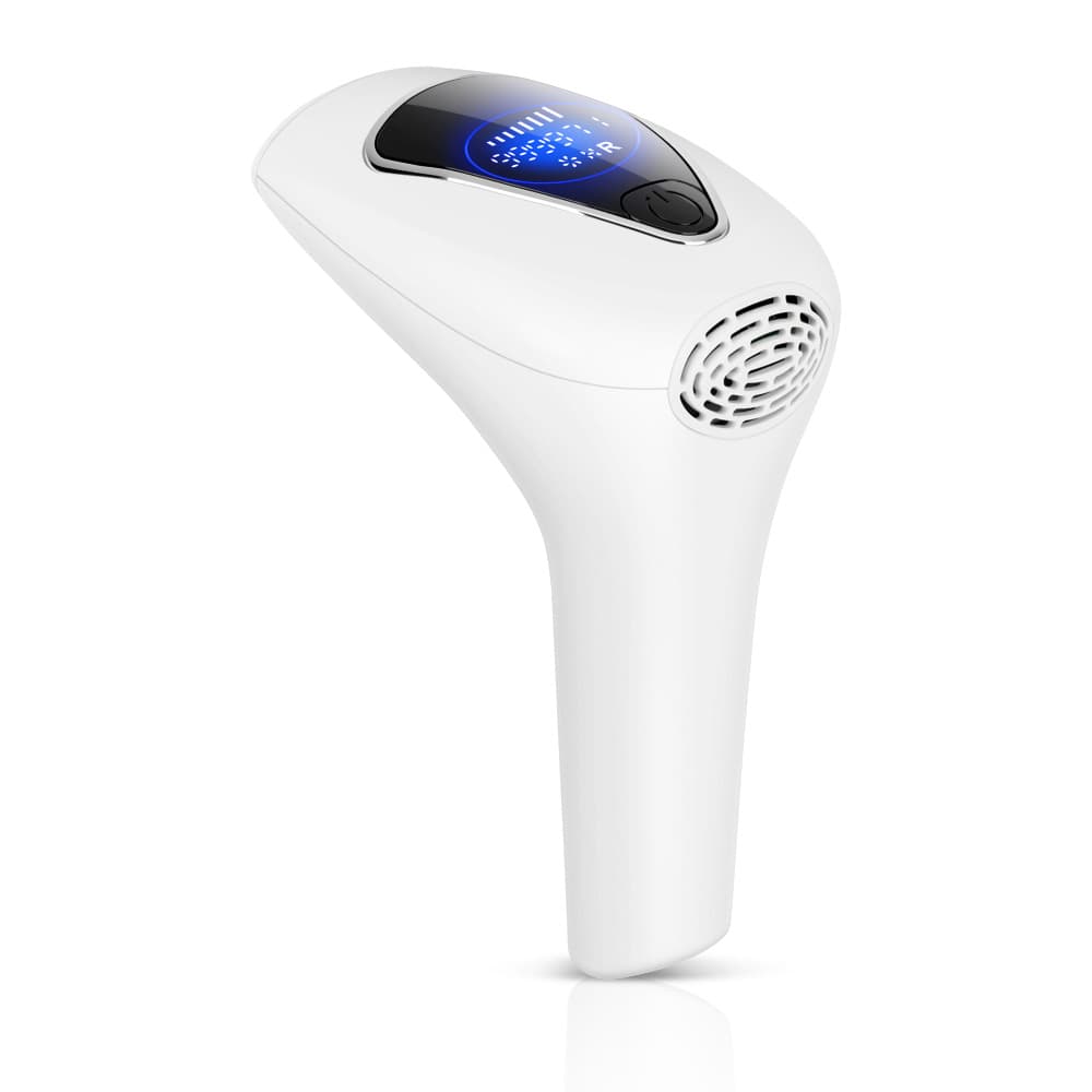 IPL Laser Hair Removal Device - 990,000 Flashes, 8 Intensity Levels - White