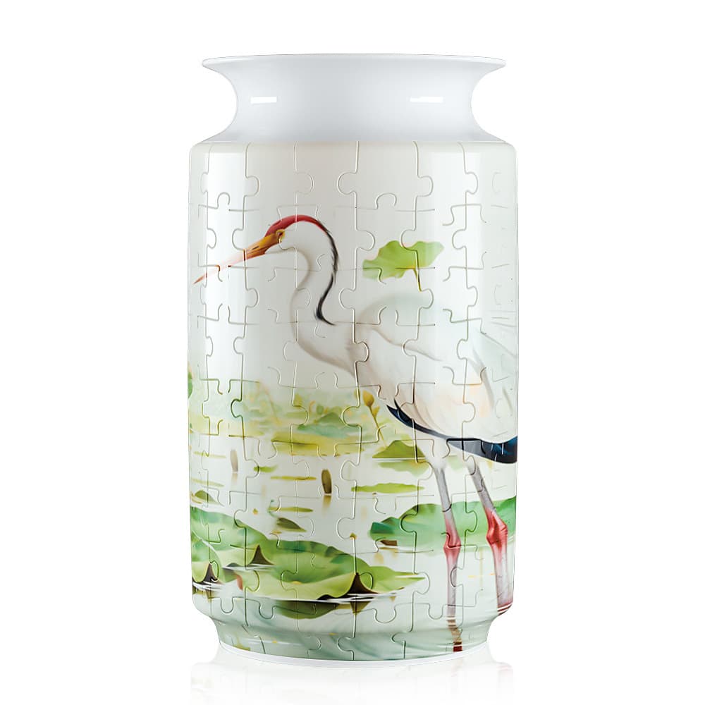 Colorful Style 1 DIY 3D Puzzle Vase - Creative Jigsaw Flower Holder