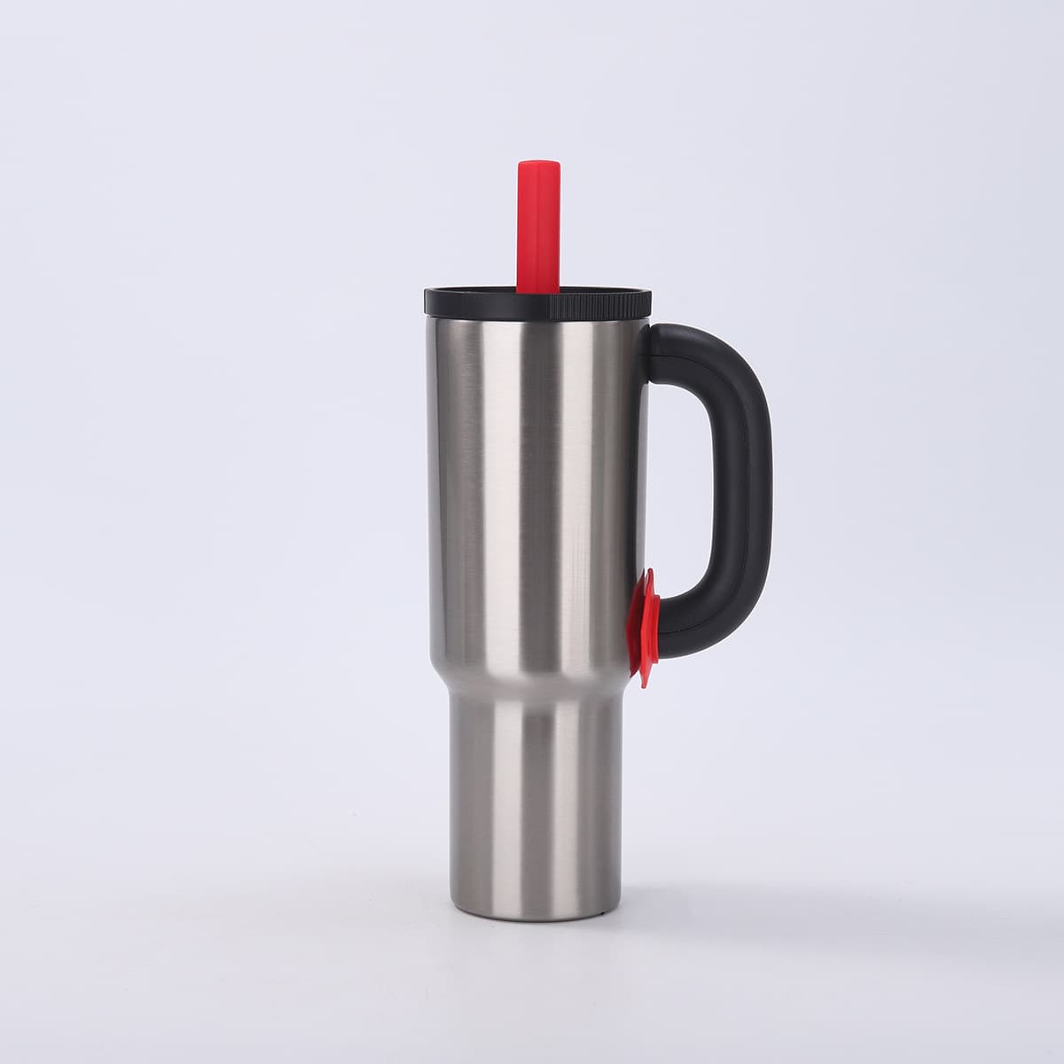 Natural Steel 40oz Macron Stainless Steel Insulated Tumbler with Handle