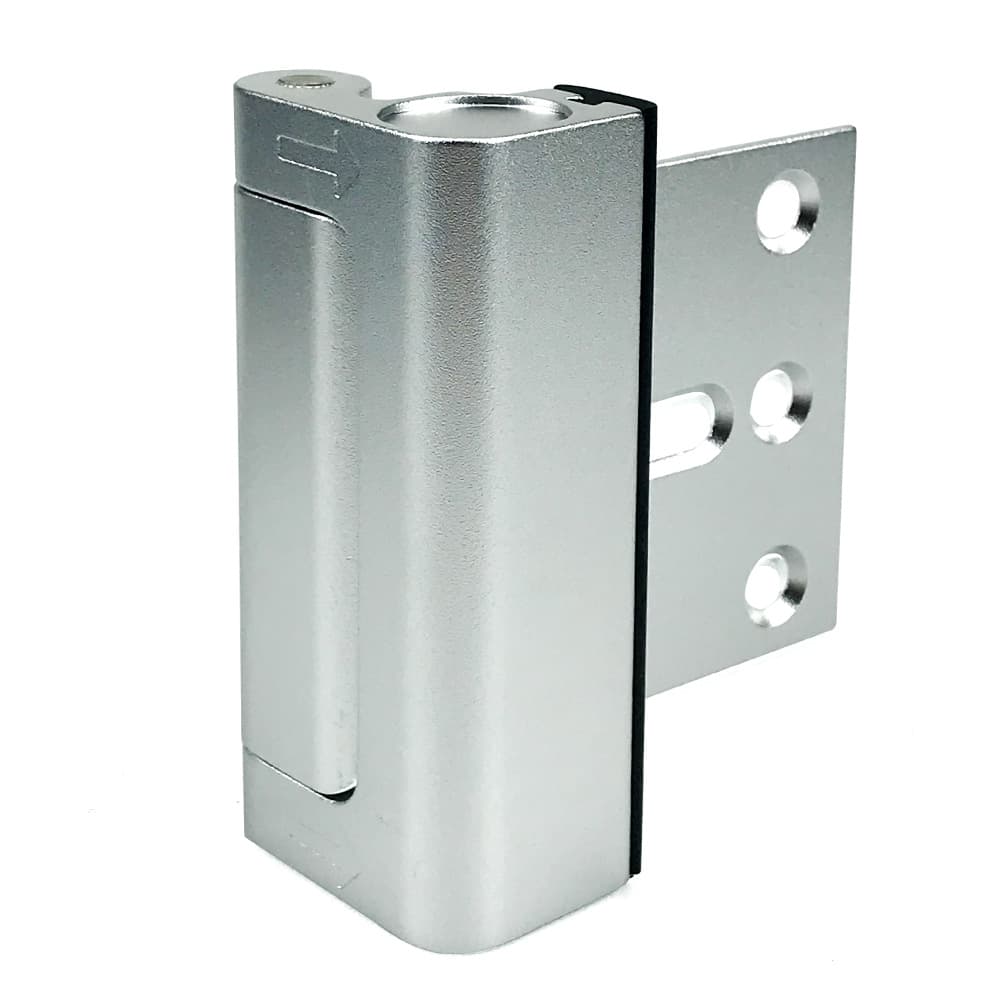 Silver Heavy-Duty Hotel Style Security Door Lock - Childproof Door