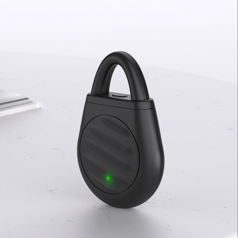 2-Piece Black Portable Ultrasonic Pest Repeller - Rechargeable Mosquito