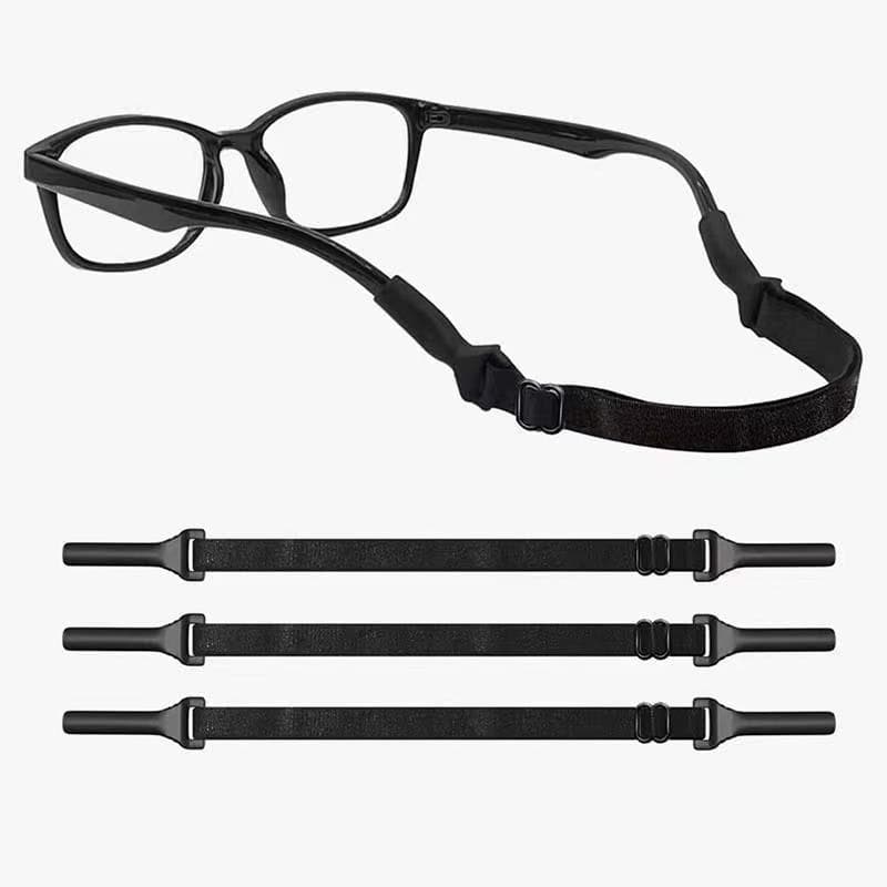 10-Pack Adjustable Sport Eyewear Retainer Straps - Stretches to 320mm