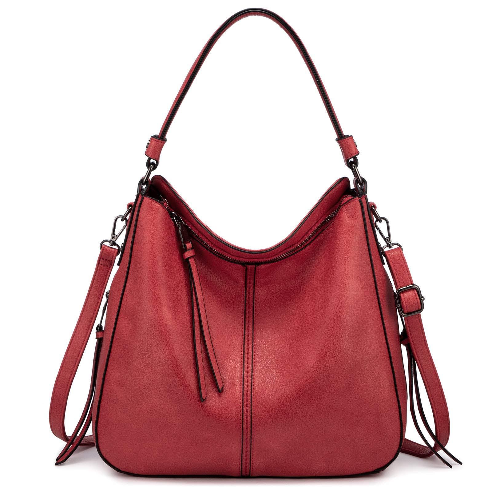 Red Foreign Trade Fashion Large Capacity Handbag - European & American