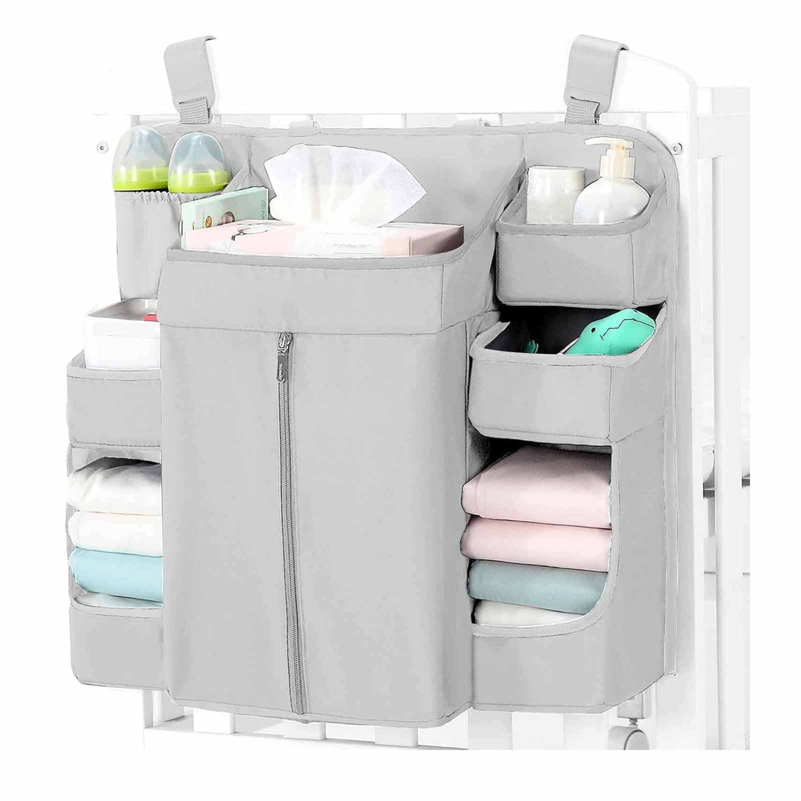 Light Grey Nursery Storage Organizer - Heavy Duty - 58 × 30 × 50 cm