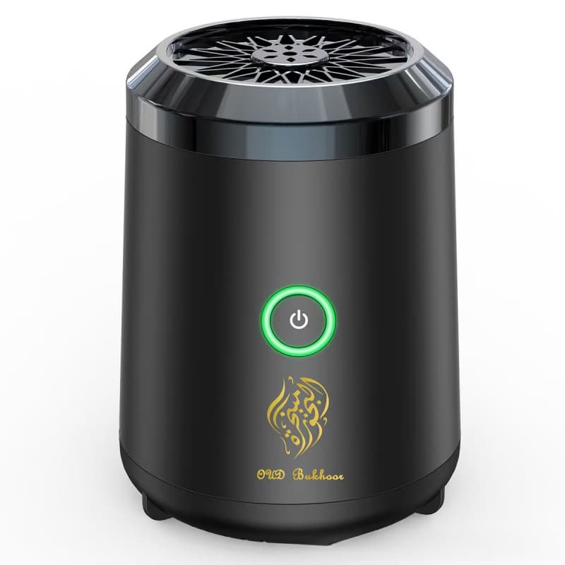 Portable Electric Oud Bukhoor Incense Burner with Speaker - USB Rechargeable
