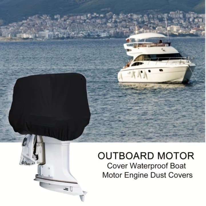Heavy-Duty Full Marine Engine Coverage for 6-15HP - Waterproof & UV