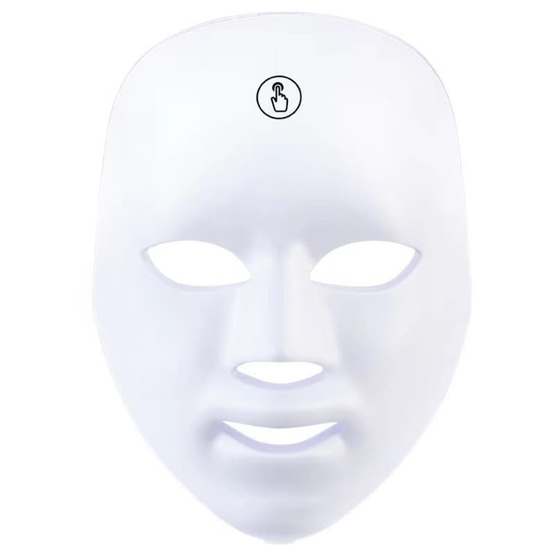 7-Color LED Face Mask with 112 Photon LED Chips Lightweight 290g Beauty