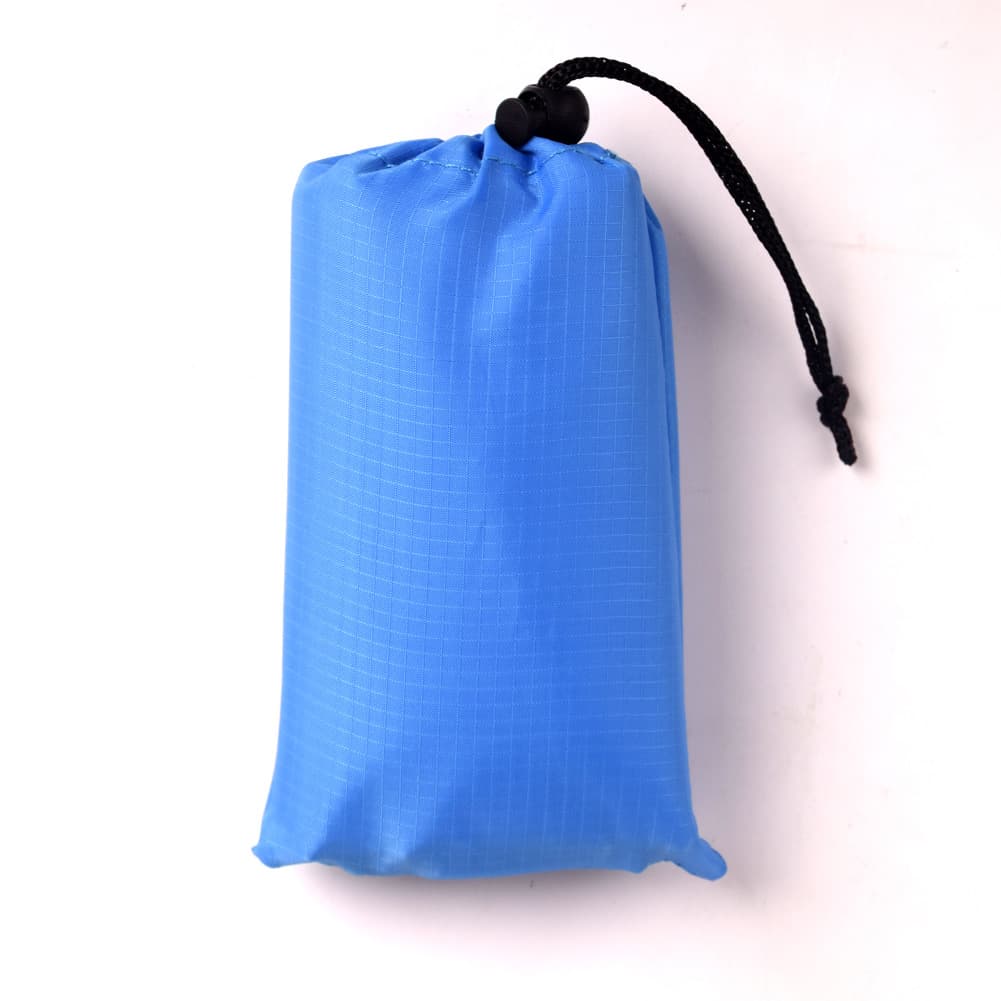 Blue Extra Large Waterproof Beach Mat 1.8x2m Sand-free Portable - Blue Beach