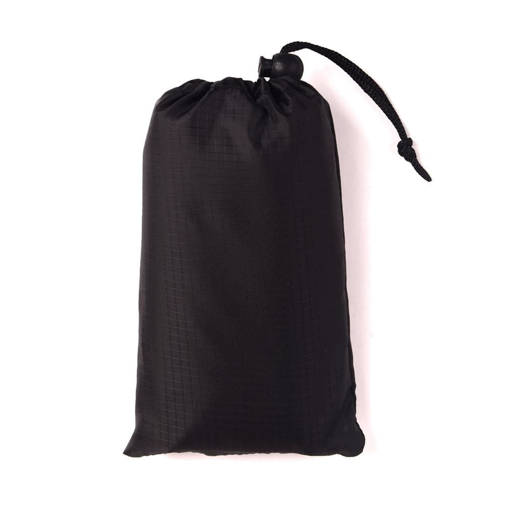 Black Extra Large Waterproof Beach Mat 1.8x2m Sand-free - Black Beach