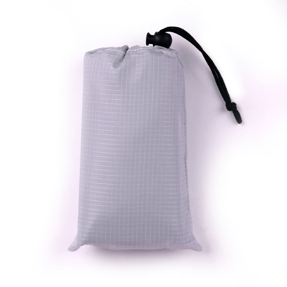Light grey Extra Large Waterproof Beach Mat 1.8x2m Sand-free Portable Picnic