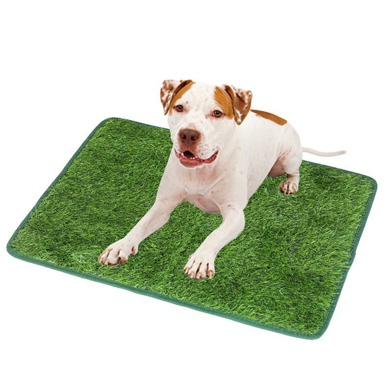 S Size Realistic Artificial Grass Dog Potty Pad - Indoor/Outdoor Pet