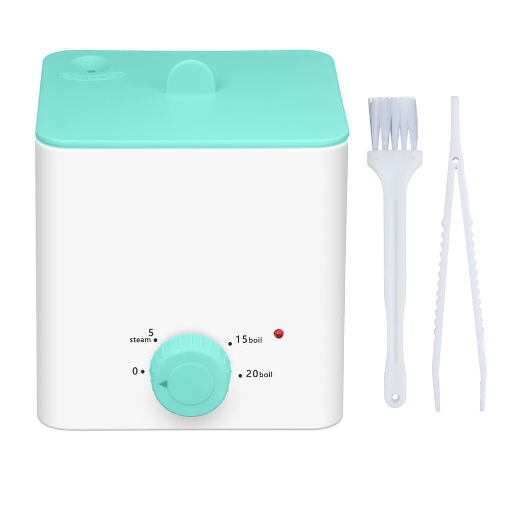 Green Portable 2-in-1 High-Temperature Steam & Boiling Sterilizer